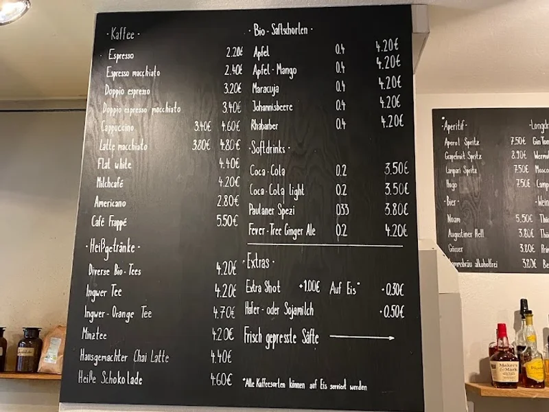 menu 2 of pavesi Caffé