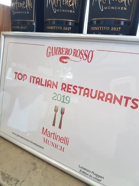 menu 1 of Ristorante MARTINELLI