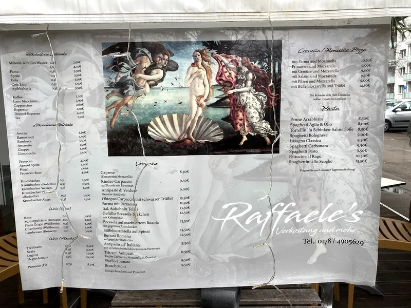 menu 0 of Raffaele's
