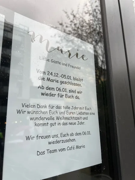 menu 1 of Café Karl, Günter und Marie