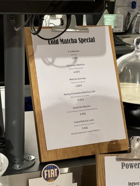 menu 2 of Cafe im Hugendubel