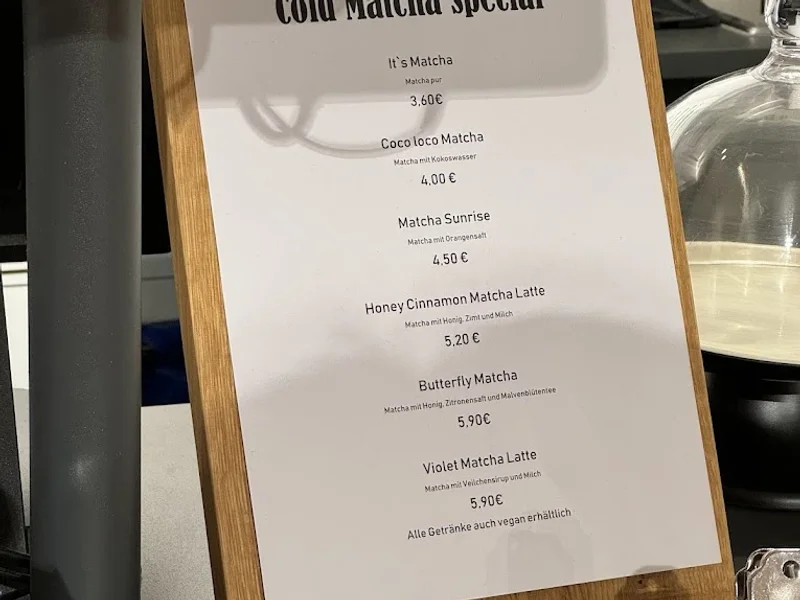 menu 2 of Cafe im Hugendubel