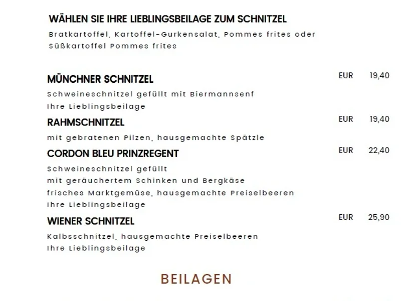 menu 0 of Gasthaus DER BIERMANN