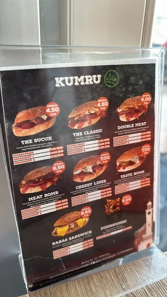 menu 0 of Kumru Baba