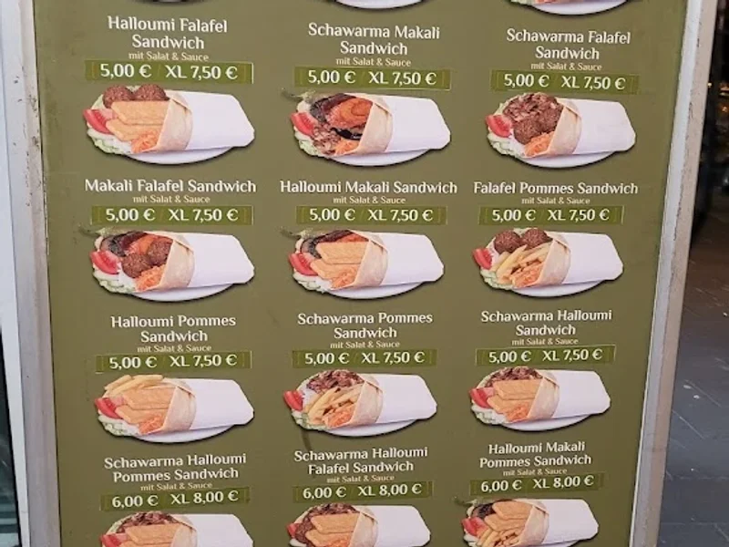 menu 0 of Ahlan Imbiss