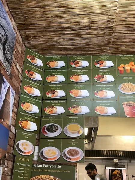 menu 1 of Ahlan Imbiss