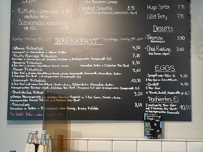 menu 0 of Cafe Mahlkunst