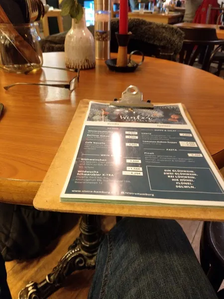 menu 1 of Vistro Hamburg