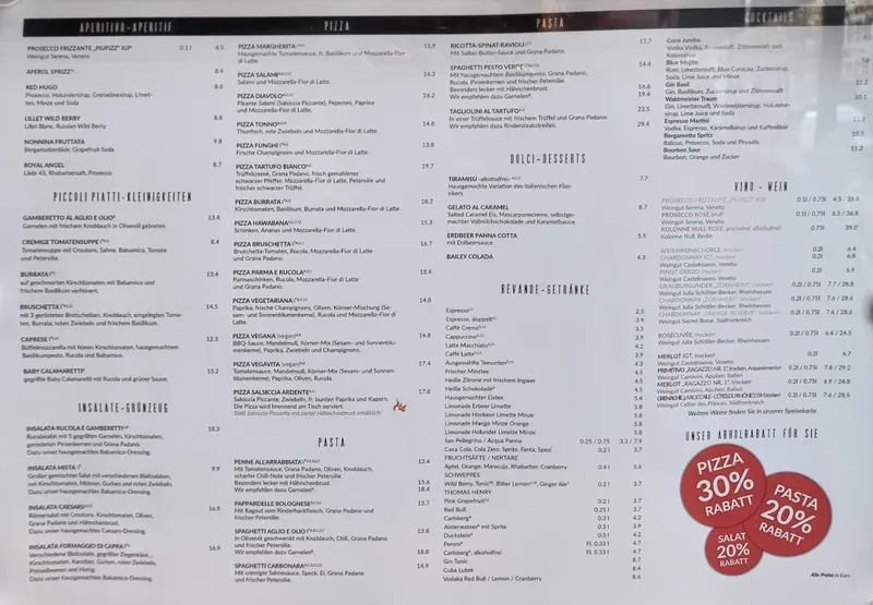 menu 0 of Farina di Nonna