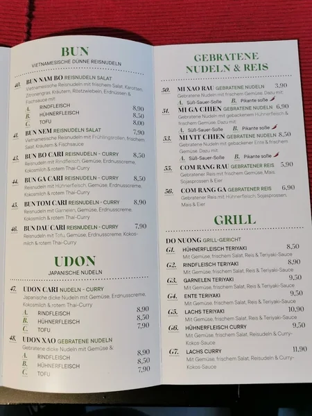 menu 0 of Viet-Thai Gourmet