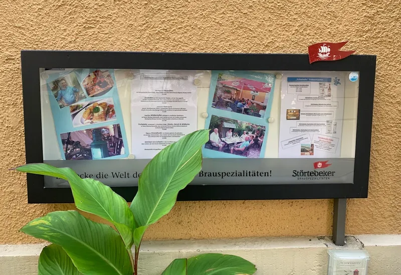 menu 0 of "Schwindts" Restaurant