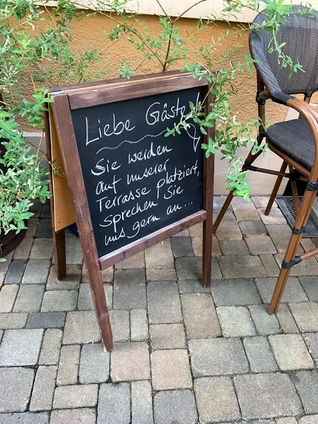 menu 1 of "Schwindts" Restaurant