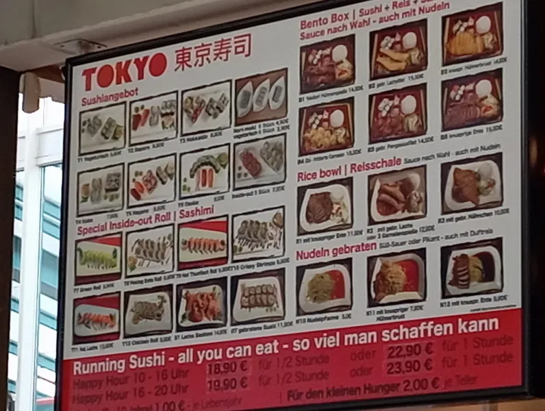 menu 0 of Tokio Sushi