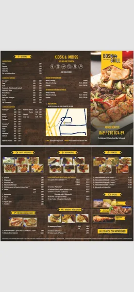 menu 0 of Bosna Grill - Imbiss - Kiosk - Lieferservice