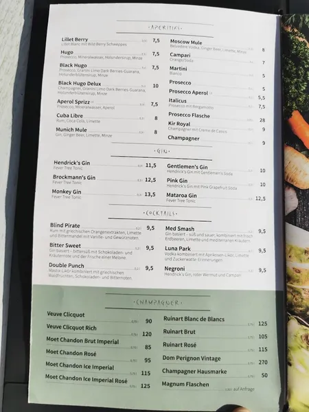 menu 2 of Restaurant Poseidon