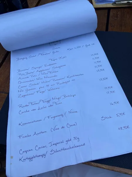menu 0 of PATIO Restaurant & Bar