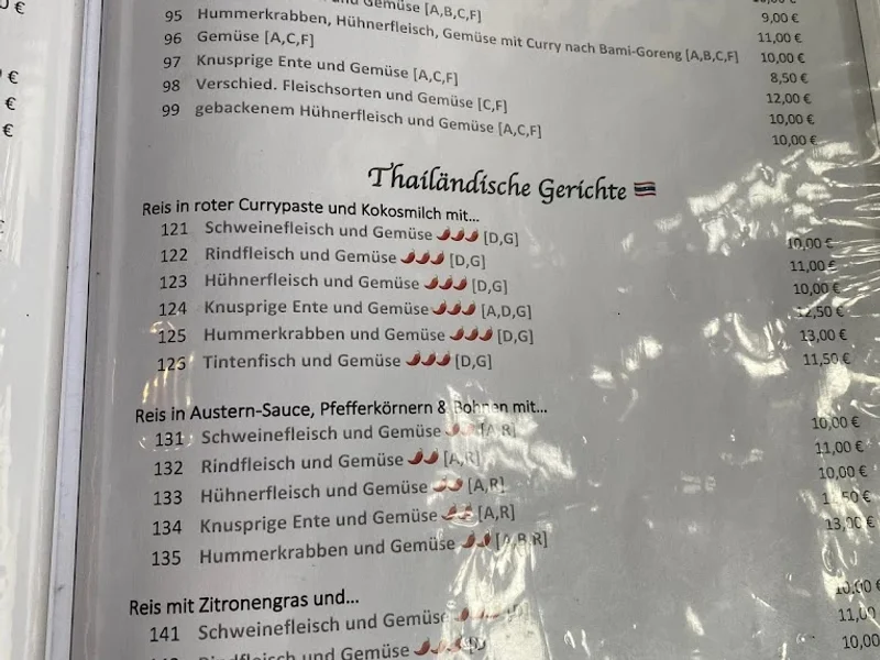 menu 1 of China-Thai Restaurant Do
