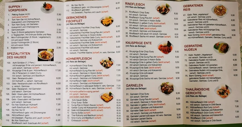 menu 0 of ASIA PANDA - Asia Küche&Sushi