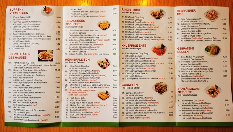 menu 1 of ASIA PANDA - Asia Küche&Sushi