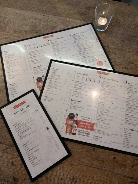 menu 1 of L'Osteria Köln Ebertplatz