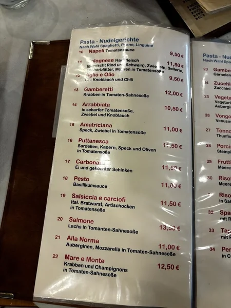 menu 2 of Sant' Angelo - Trattoria & Bar