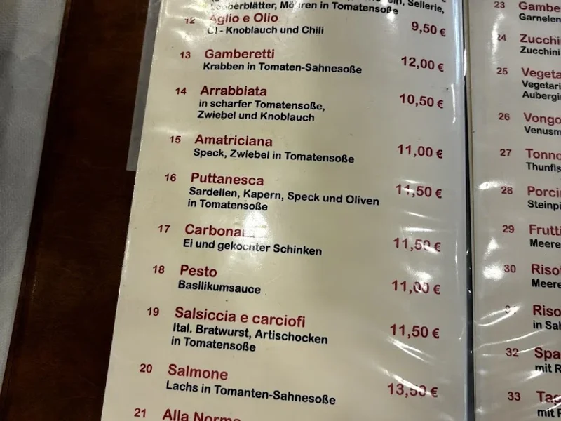 menu 2 of Sant' Angelo - Trattoria & Bar