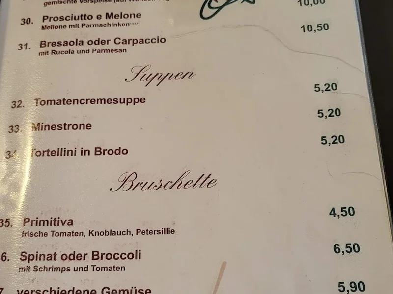 menu 0 of Ristorante Pizzeria da Antonio - Köln
