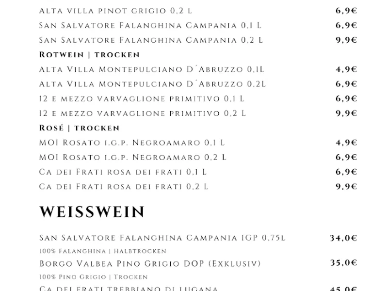 menu 0 of THE EAT IN COLOGNE - Köln