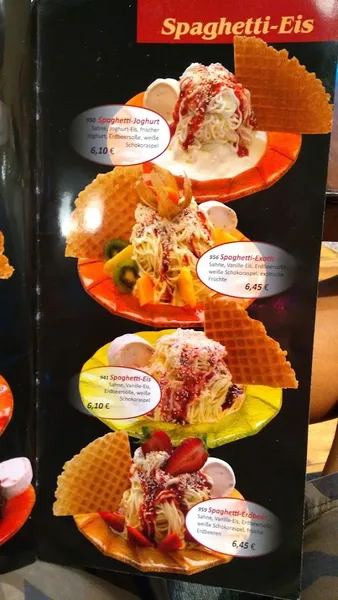 menu 1 of Cafe Knigge