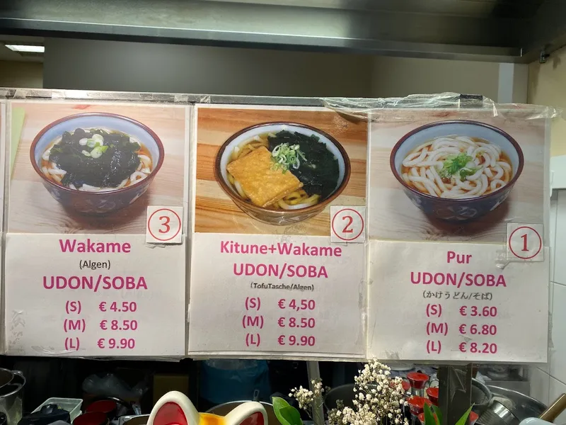 menu 1 of Sakura Sushi
