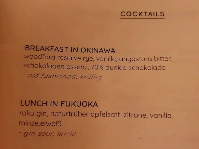 menu 2 of Nakama