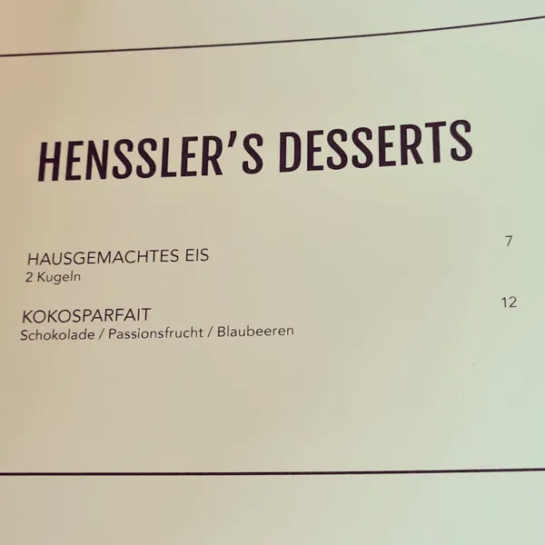 menu 1 of ono by Steffen Henssler