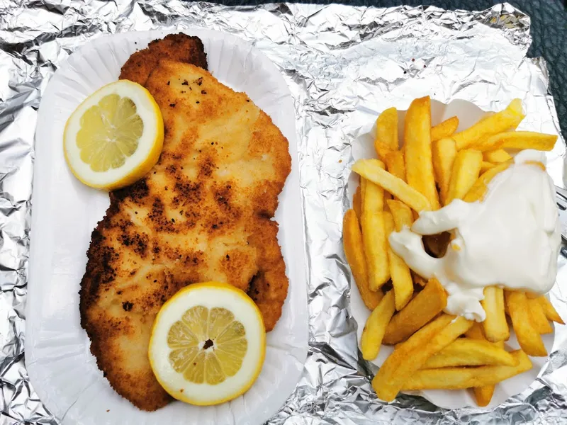 menu 2 of Harry's Frittenschmiede