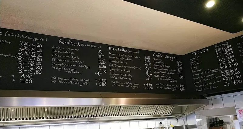 menu 1 of Harry's Frittenschmiede