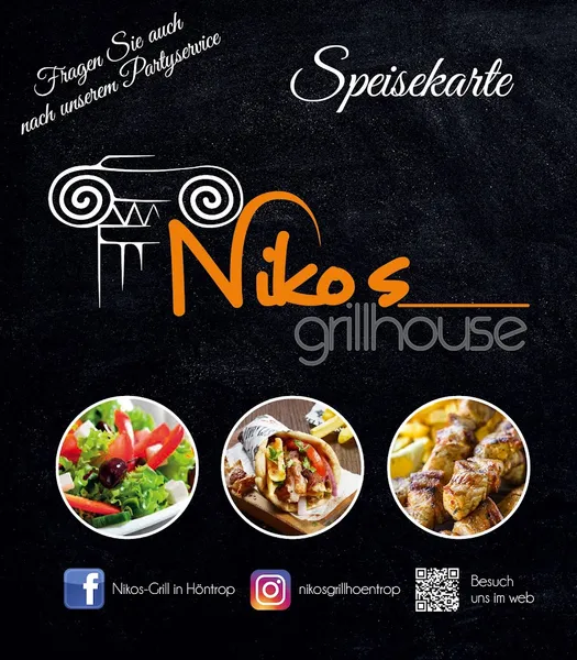 menu 0 of Niko's Grill