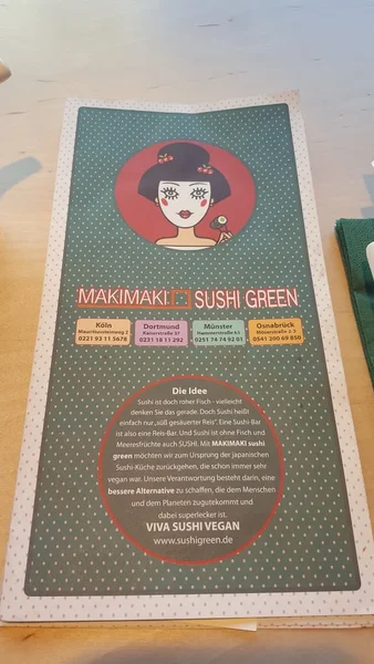 menu 2 of Maki Maki