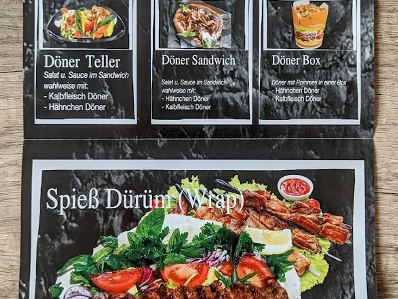 menu 1 of ALL MANN‘S DÖNER | Steakfleisch vom Drehspieß
