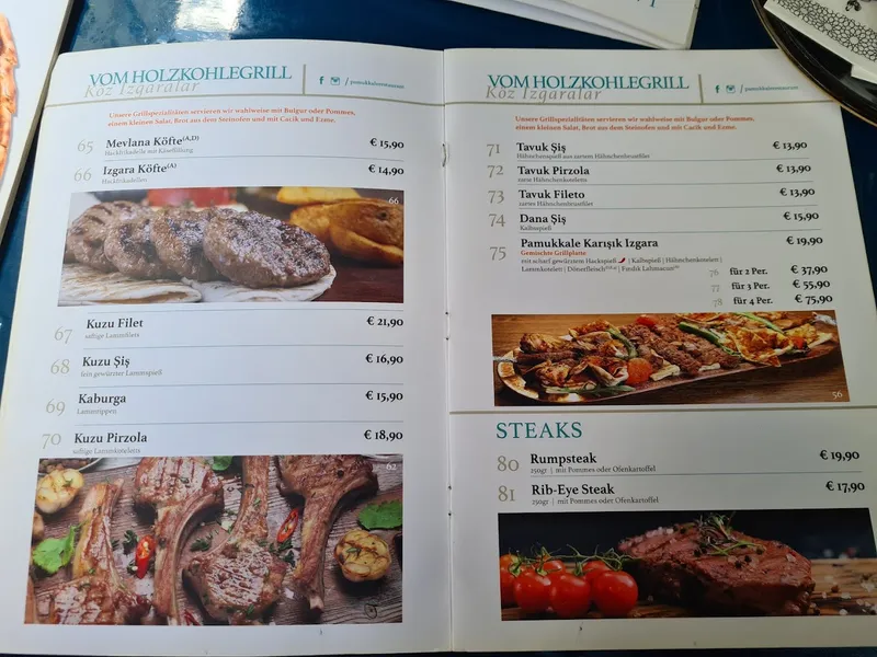 menu 1 of Pamukkale Grill & Restaurant