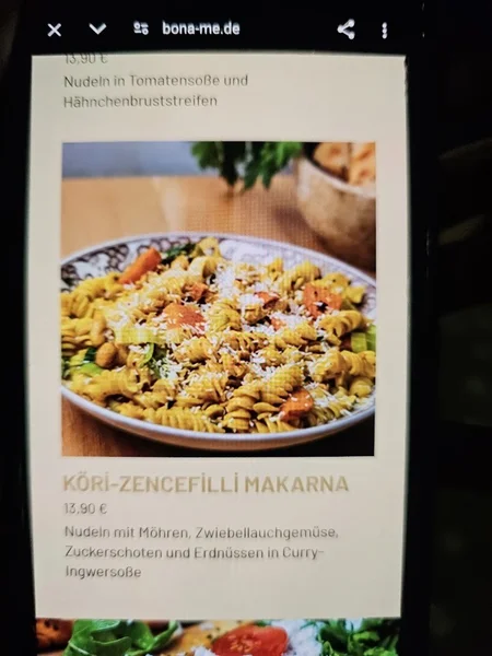 menu 0 of bona'me Köln-Deutz