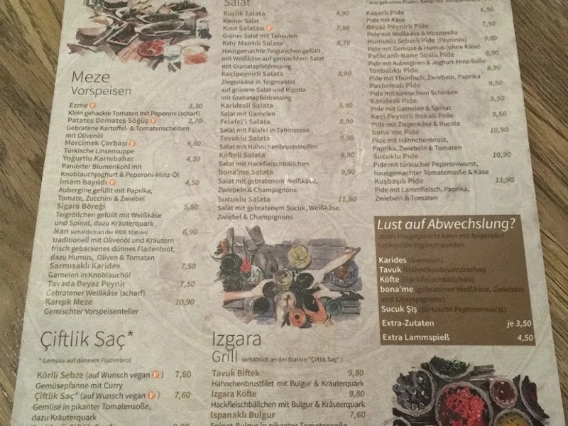 menu 2 of bona'me Köln-Deutz