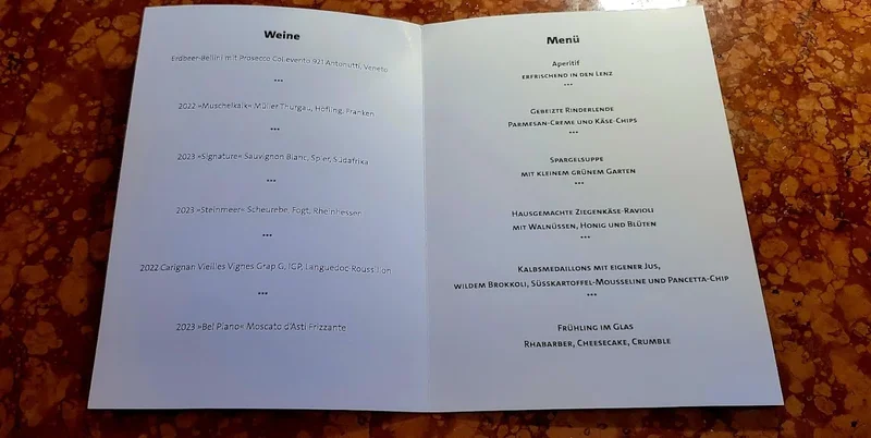 menu 0 of Gandl Feinkost Speisen Bar