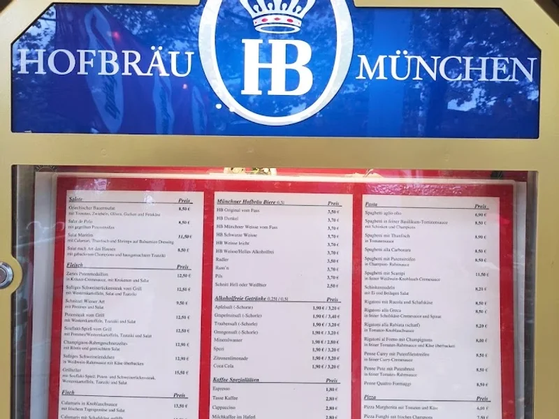 menu 0 of Bei Antonio