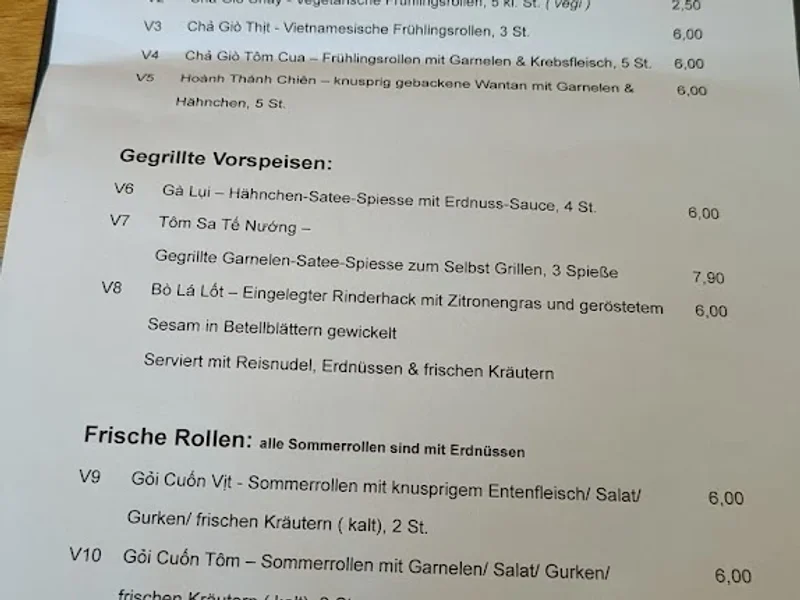 menu 2 of Cố Đô Bistro