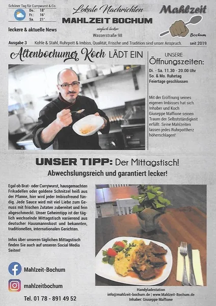 menu 1 of Mahlzeit-Bochum