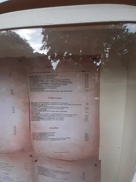 menu 2 of Gasthaus zum Maibaum
