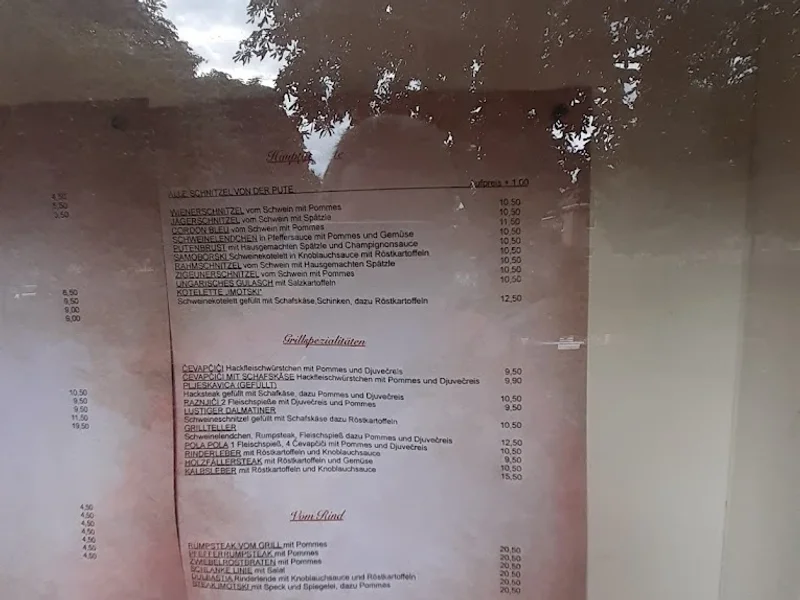 menu 2 of Gasthaus zum Maibaum