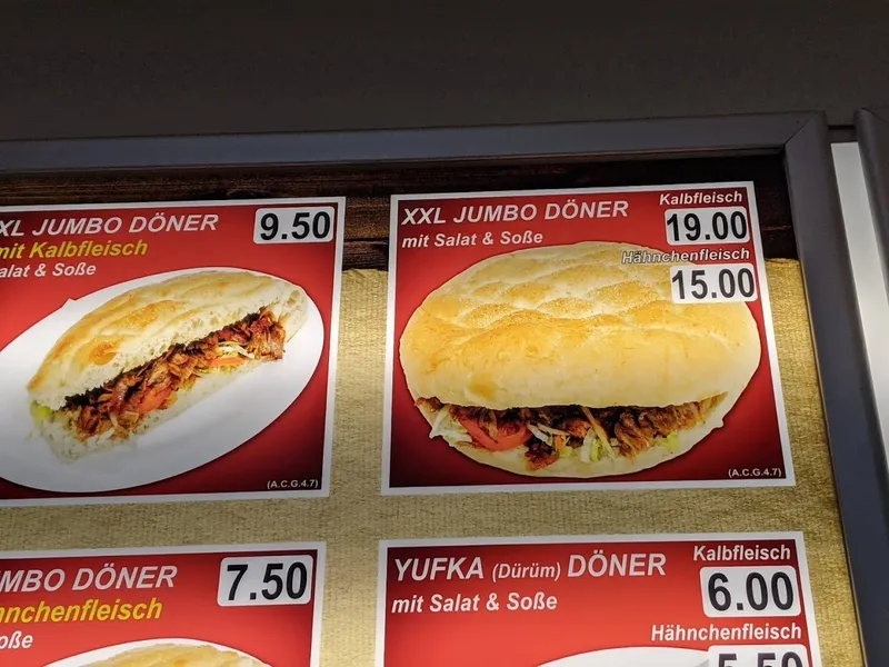 menu 1 of Döner MAHLZEIT