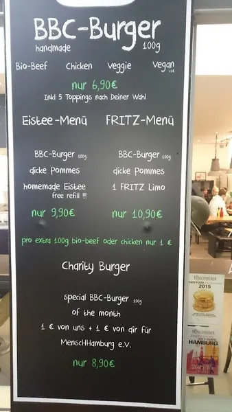 menu 2 of Better Burger Company