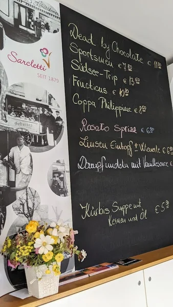 menu 2 of Eiscafé Sarcletti