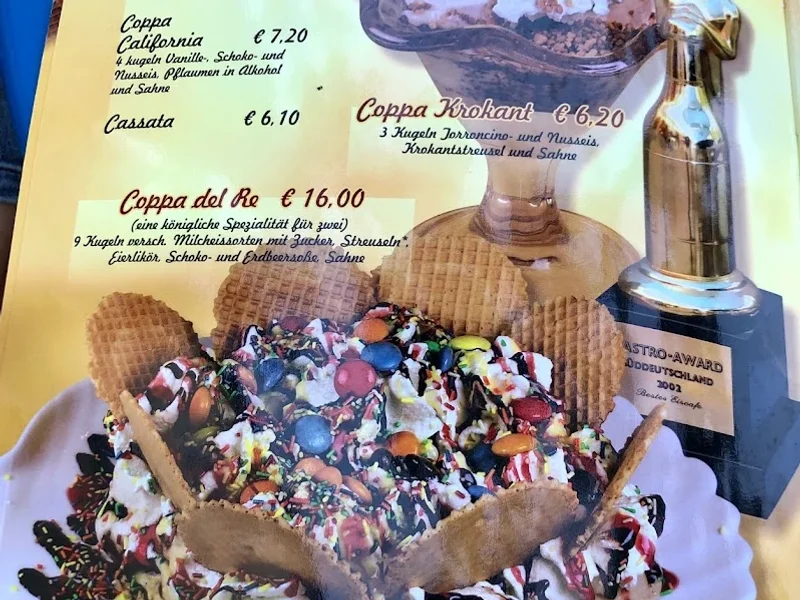 menu 1 of Eiscafé Venezia